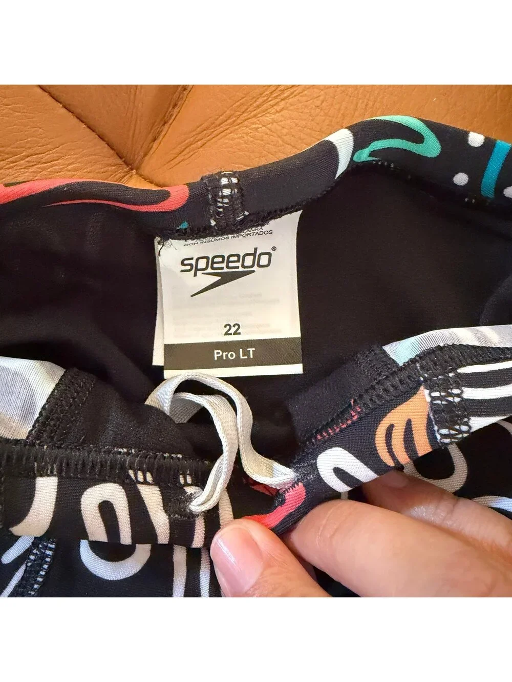 NWT Speedo Boys Youth 22 Jump Around Eco Pro LT Swim Jammers Kangaroo Black